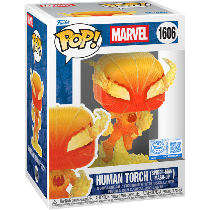 Marvel - Human Torch (Spider-Man Mash-Up) Pop!