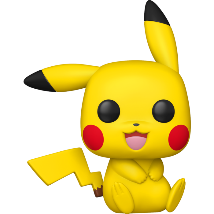 Pokemon - Pikachu (Sitting) Jumbo 10" Pop!