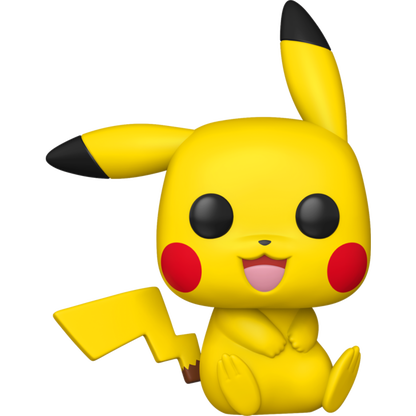 Pokemon - Pikachu (Sitting) Jumbo 10" Pop!