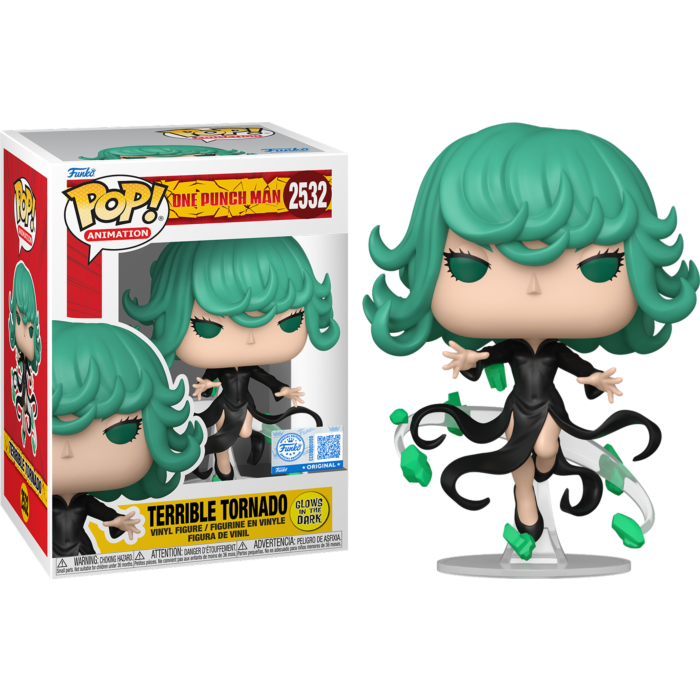 One-Punch Man - Terrible Tornado Glow-in-the-Dark Pop!