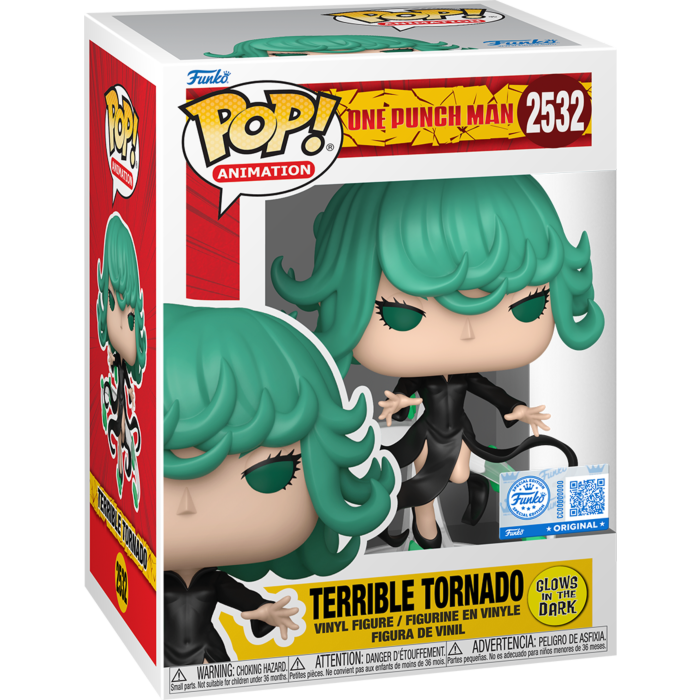 One-Punch Man - Terrible Tornado Glow-in-the-Dark Pop!