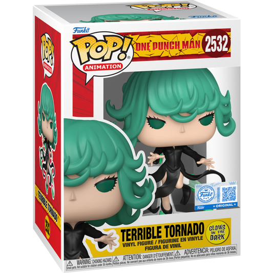 One-Punch Man - Terrible Tornado Glow-in-the-Dark Pop!