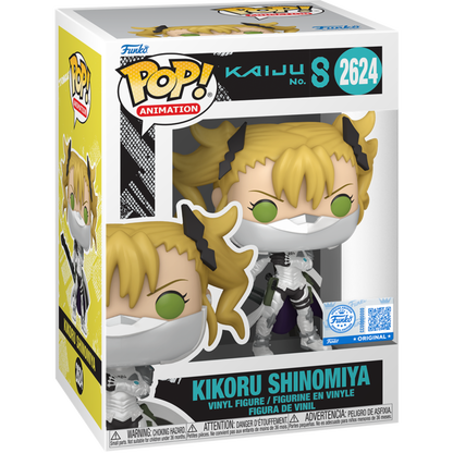 Kaiju No. 8 - Kikoru Shinomiya (Numbers Weapon 4 Suit) Pop! (Chase Bundle)