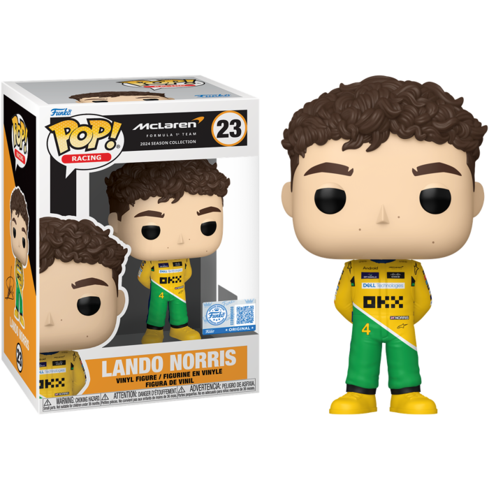 F1: Formula 1 - Lando Norris (McLaren) (Senna Tribute Race Suit) Pop!