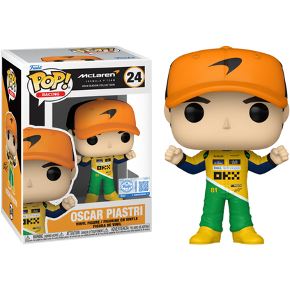 F1: Formula 1 - Oscar Piastri (McLaren) (Senna Tribute Race Suit) Pop!