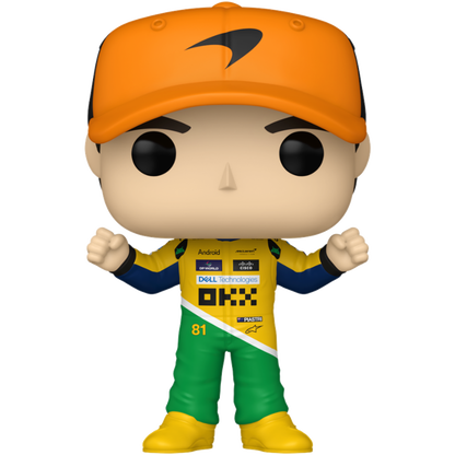 F1: Formula 1 - Oscar Piastri (McLaren) (Senna Tribute Race Suit) Pop!