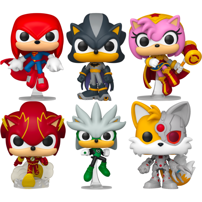 Justice League x Sonic the Hedgehog - The League of Sonic Pop! (Set of 6)