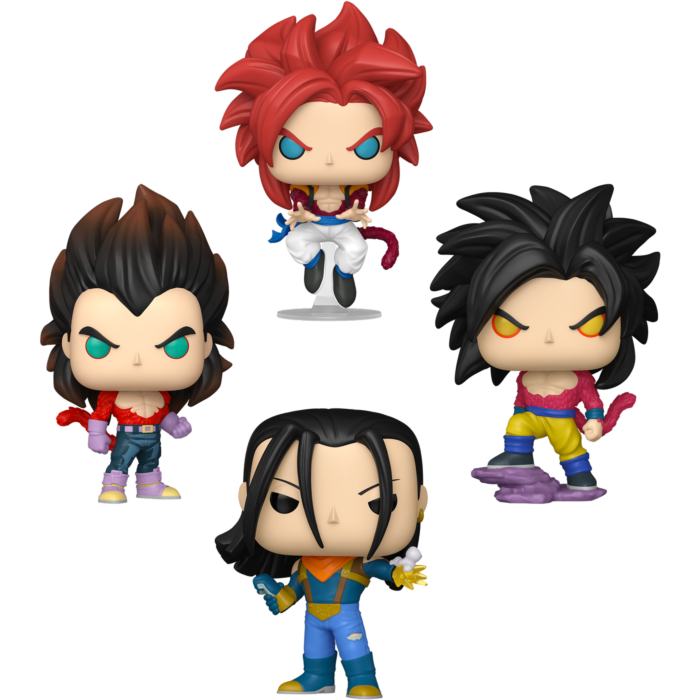 Dragon Ball: GT - Super Saiyan 4 Pop! (Set of 4)