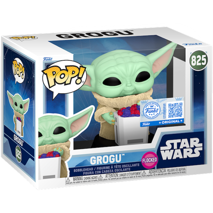 Star Wars: The Mandalorian & Grogu (2026) - Grogu Flocked Pop!