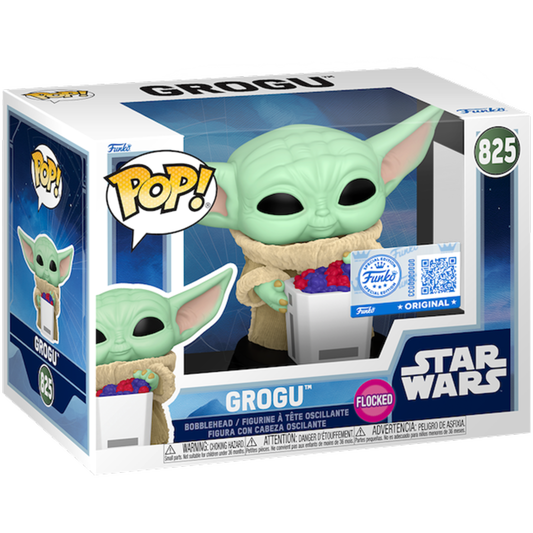 Star Wars: The Mandalorian & Grogu (2026) - Grogu Flocked Pop!