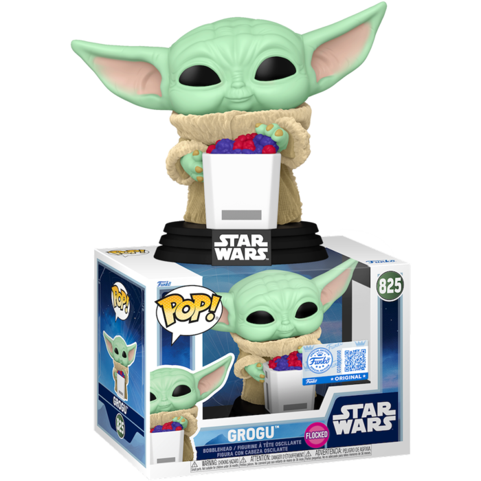 Star Wars: The Mandalorian & Grogu (2026) - Grogu Flocked Pop!