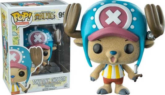 One Piece- Tony Chopper (Flocked) Pop!