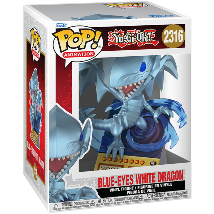 Yu-Gi-Oh! - Blue-Eyes White Dragon Pop! Premium Vinyl Figure