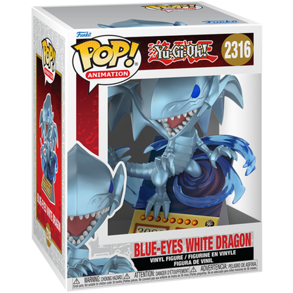 Yu-Gi-Oh! - Blue-Eyes White Dragon Pop! Premium Vinyl Figure