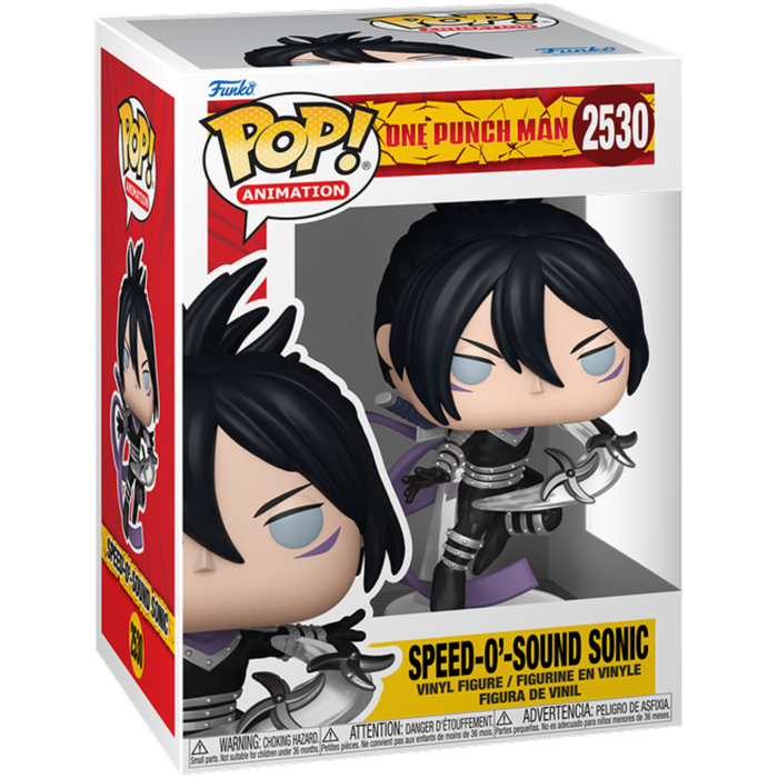 One-Punch Man - Speed-O'-Sound Sonic Pop!