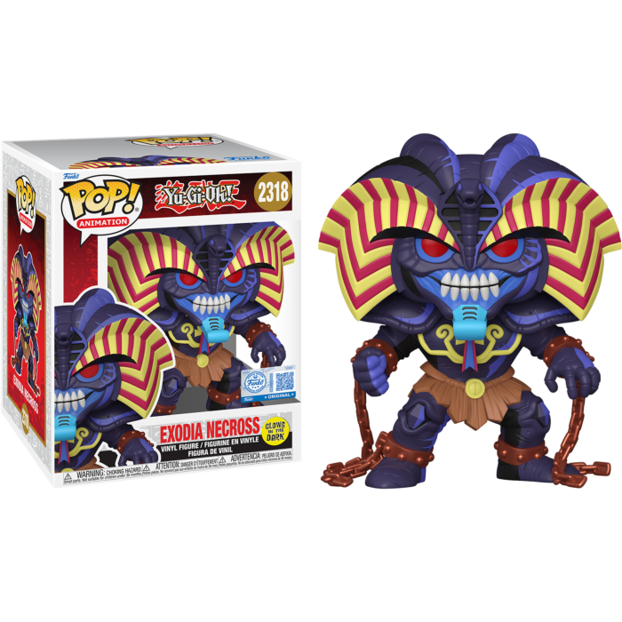 Yu-Gi-Oh! - Exodia Necross Glow-in-the-Dark Super Sized 6" Pop!