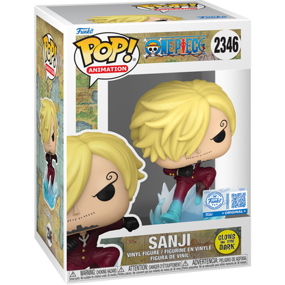 One Piece - Sanji (Ifrit Jambe) Glow-in-the-Dark Pop!