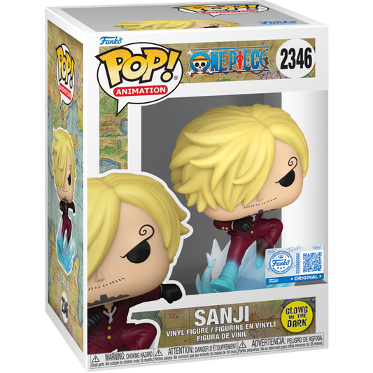One Piece - Sanji (Ifrit Jambe) Glow-in-the-Dark Pop!