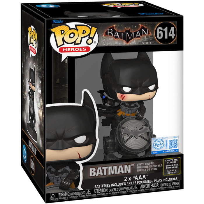 Batman: Arkham Knight - Batman with Light & Sound Premium Pop!