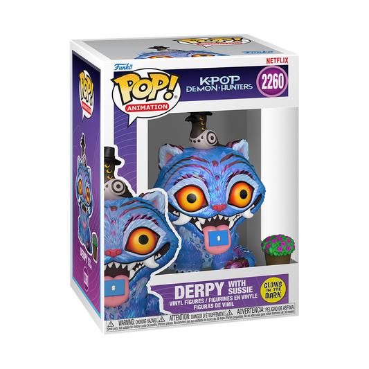 Kpop Demon Hunter-Derpy With Sussie (Glow) Pop!