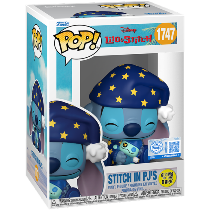 Lilo & Stitch - Stitch in PJ's Glow-in-the-Dark Pop!