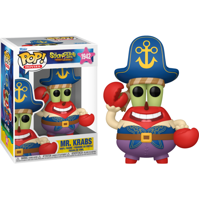 The SpongeBob Movie: Search for SquarePants (2025) - Mr. Krabs (Pirate) Pop!