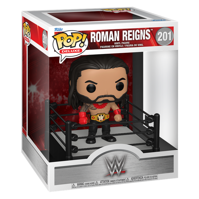 WWE - Roman Reigns in Ring Deluxe Pop! Vinyl Figure