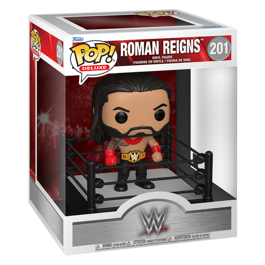 WWE - Roman Reigns in Ring Deluxe Pop! Vinyl Figure