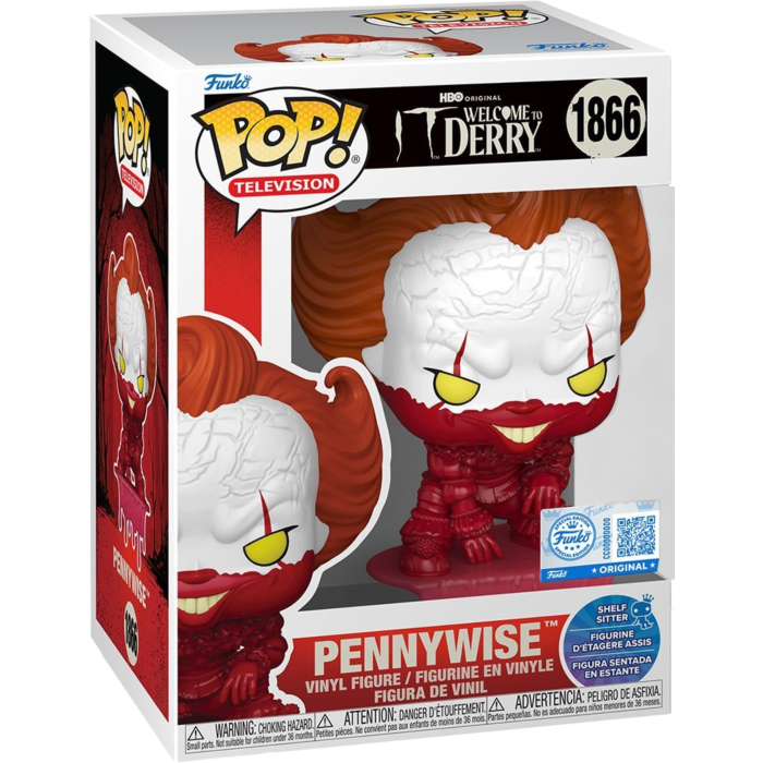 It: Welcome to Derry - Pennywise Bloody Pop! Shelf Sitter