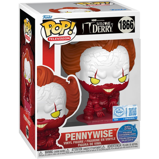 It: Welcome to Derry - Pennywise Bloody Pop! Shelf Sitter