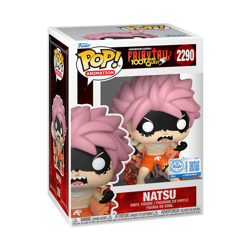 Fairy Tail: 100 Year Quest- Natsu (Fired Up) Pop!