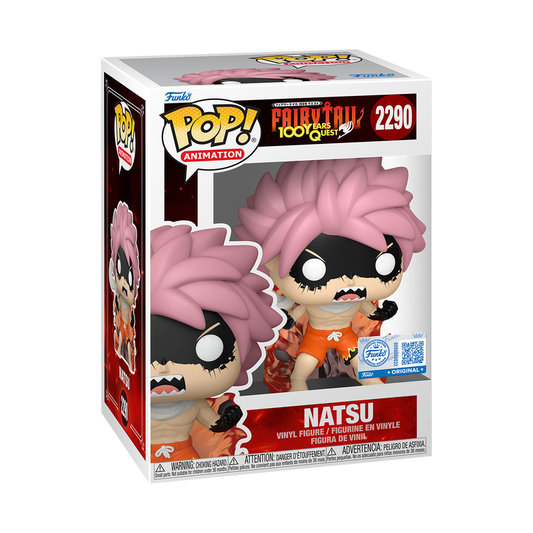 Fairy Tail: 100 Year Quest- Natsu (Fired Up) Pop!