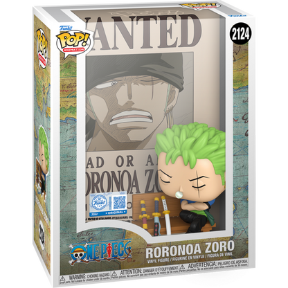 One Piece - Roronoa Zoro Wanted Poster Pop! Cover