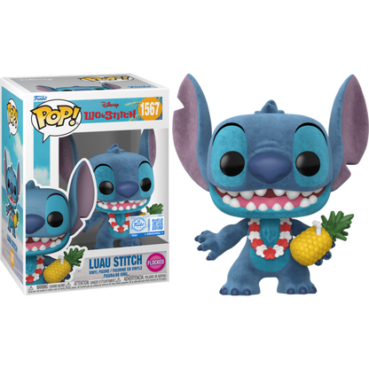 Lilo & Stitch - Luau Stitch (Flocked) Pop!
