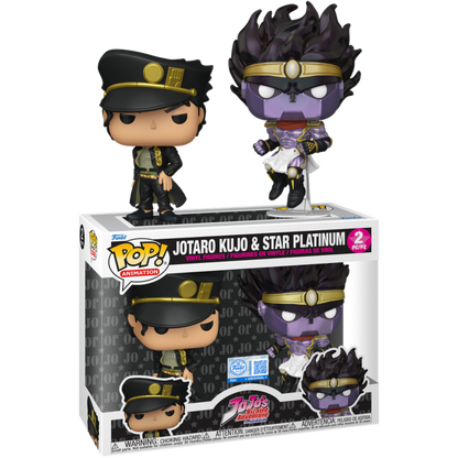 Jojo's Bizarre Adventure - Jotaro Kujo & Star Platinum Pop! 2-Pack