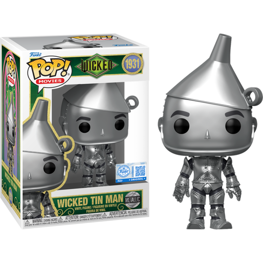 Wicked: For Good (2025) - Wicked Tin Man Metallic Pop!