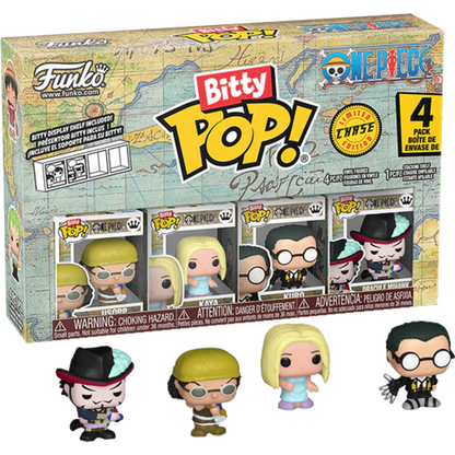 One Piece - Usopp, Kaya, Kuro & Chase Bitty Pop! 4-Pack