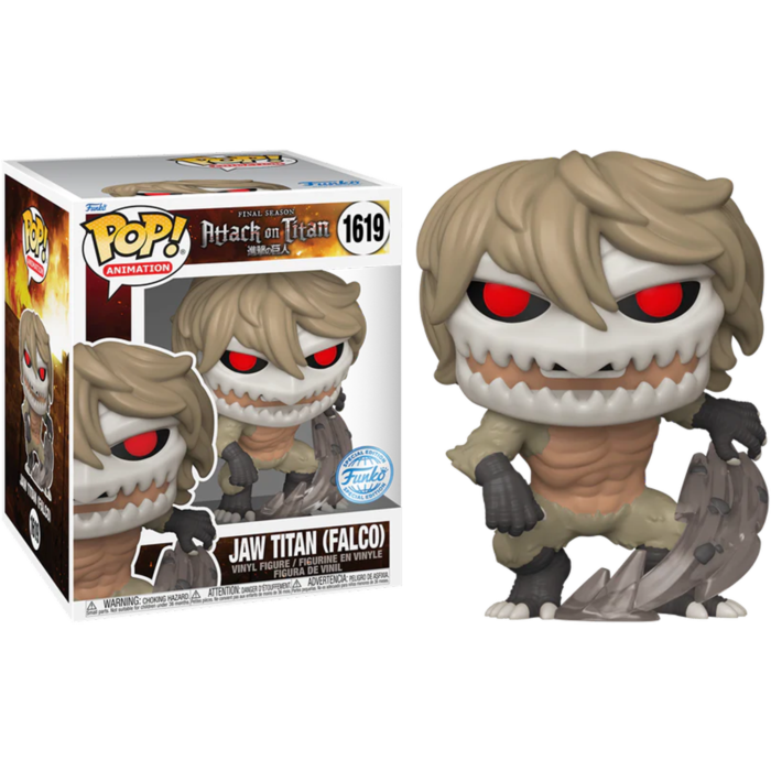 Attack on Titan - Jaw Titan (Falco) 6" Super Sized Pop!
