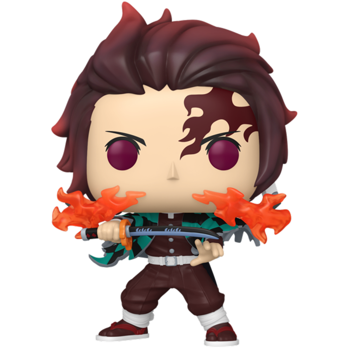 Demon Slayer: Infinity Castle - Tanjiro Kamado (Fire Breathing) Pop!
