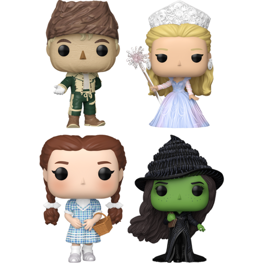 Wicked: For Good (2025) - You Will Be Changed Pop! (Set of 4)