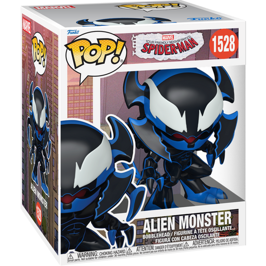 Your Friendly Neighborhood SpiderMan-Alien Monster 6" Super Sized Pop!