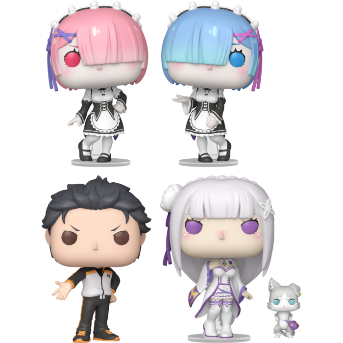 Re:ZERO - Starting Life in Another World Pop! Bundle (Set of 4)