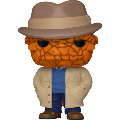 The Fantastic Four: First Steps (2025) - The Thing (Trench Coat) Pop!