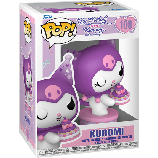 Hello Kitty & Friends - Kuromi with Cake 20th Anniversary Pop!