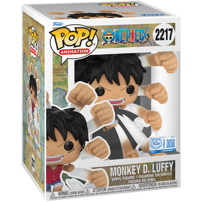 One Piece - Monkey D. Luffy (Gum Gum Gatling) Pop! Premium