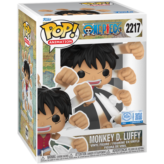 One Piece - Monkey D. Luffy (Gum Gum Gatling) Pop! Premium