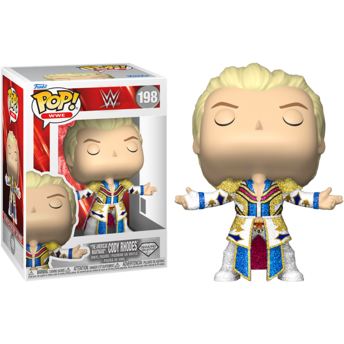 WWE - The American Nightmare Cody Rhodes Diamond Glitter Pop!