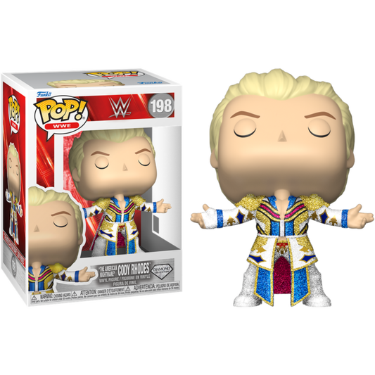 WWE - The American Nightmare Cody Rhodes Diamond Glitter Pop!