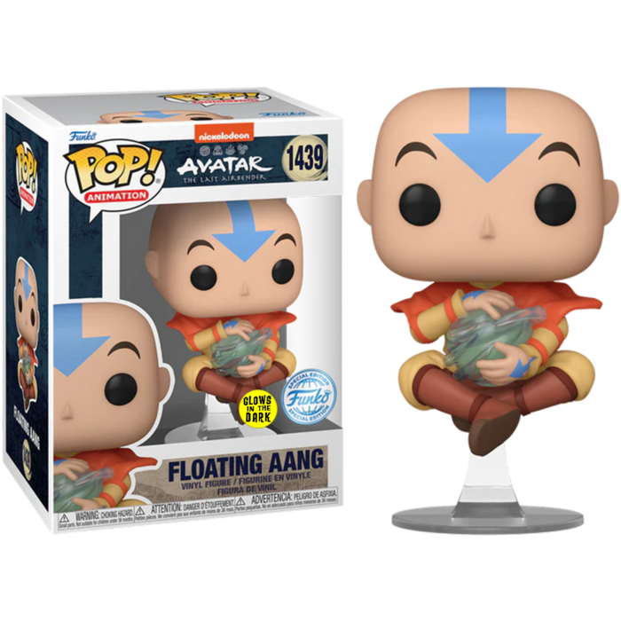 Avatar: The Last Airbender - Aang Floating Glow-in-the-Dark Pop!