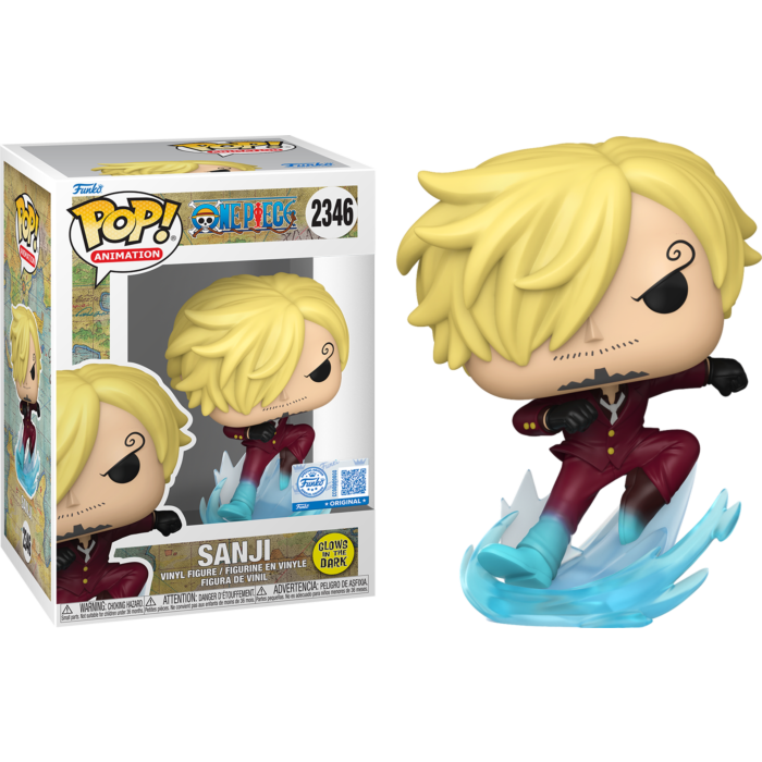 One Piece - Sanji (Ifrit Jambe) Glow-in-the-Dark Pop!